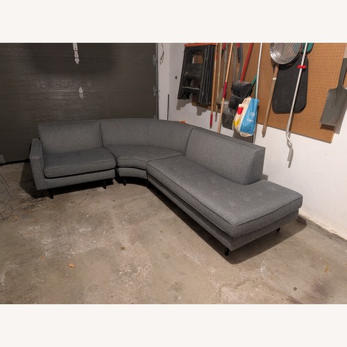Used Room & Board Tepic Haze Fabric 3+ Piece Sectional for sale on AptDeco