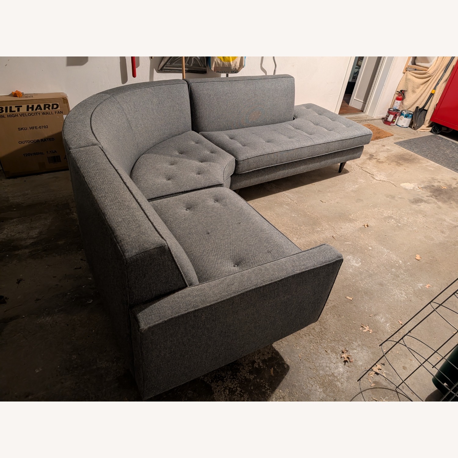 Room & Board Tepic Haze Fabric 3+ Piece Sectional - image-2