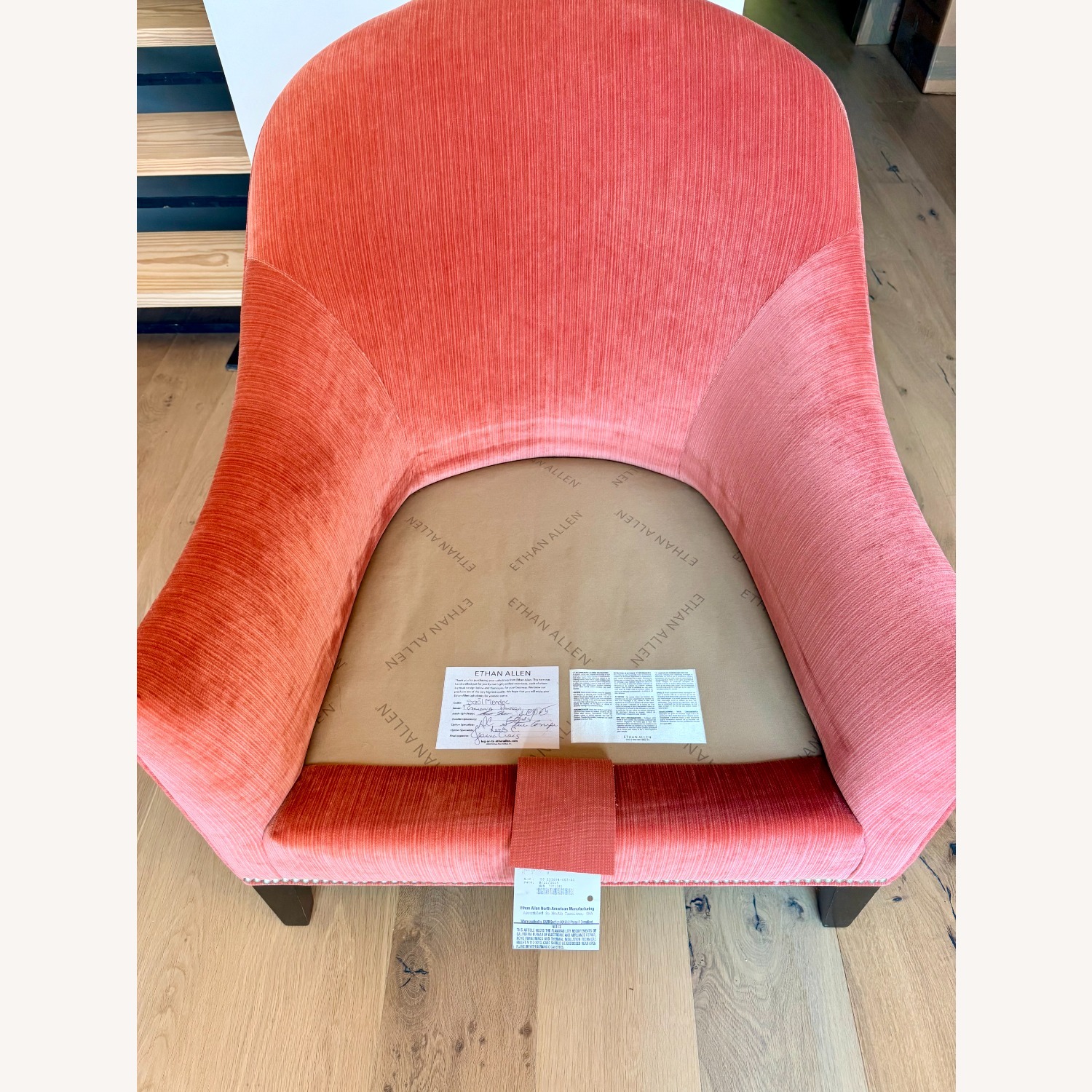 Ethan Allen Chair W Nailhead Trim - image-3