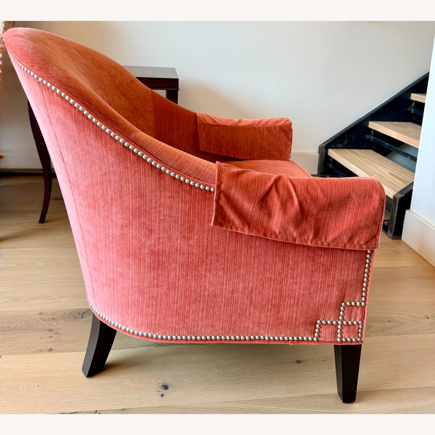 Ethan Allen Chair W Nailhead Trim - image-5