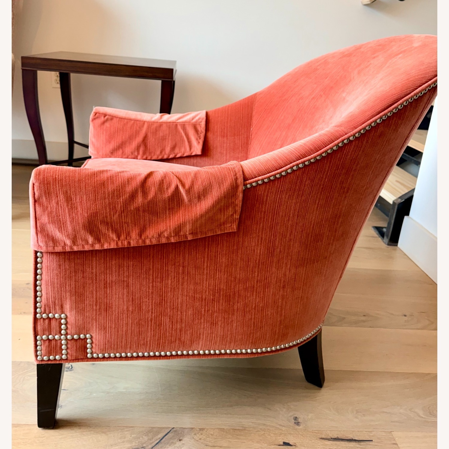 Ethan Allen Chair W Nailhead Trim - image-7