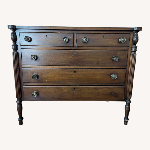 Used American Sheraton Style Antique Dresser for sale on AptDeco