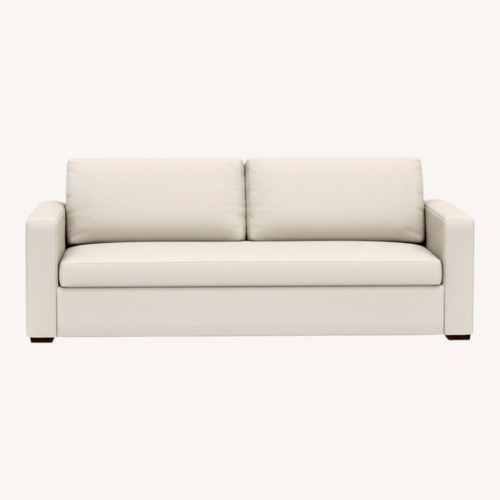 Used Pottery Barn Shasta Square Arm Futon Sleeper With Storage for sale on AptDeco