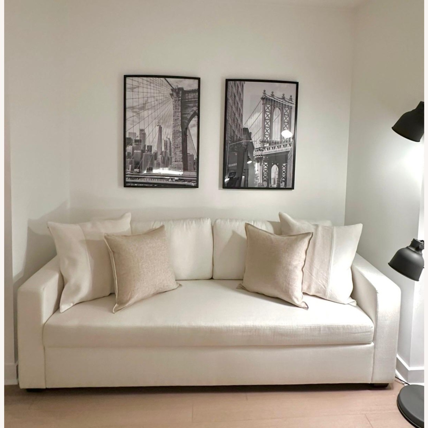 Pottery Barn Shasta Square Arm Futon Sleeper With Storage - image-2