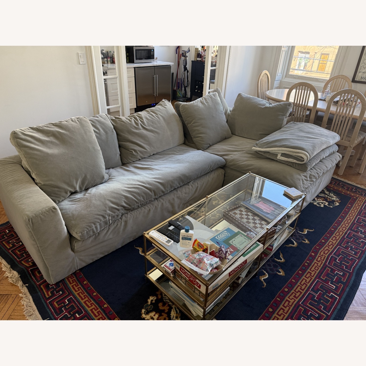 Restoration Hardware Cloud Couch - image-3