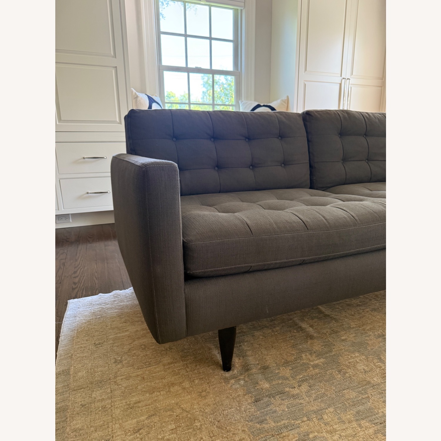 Crate & Barrel Petrie Couch 76” - image-8