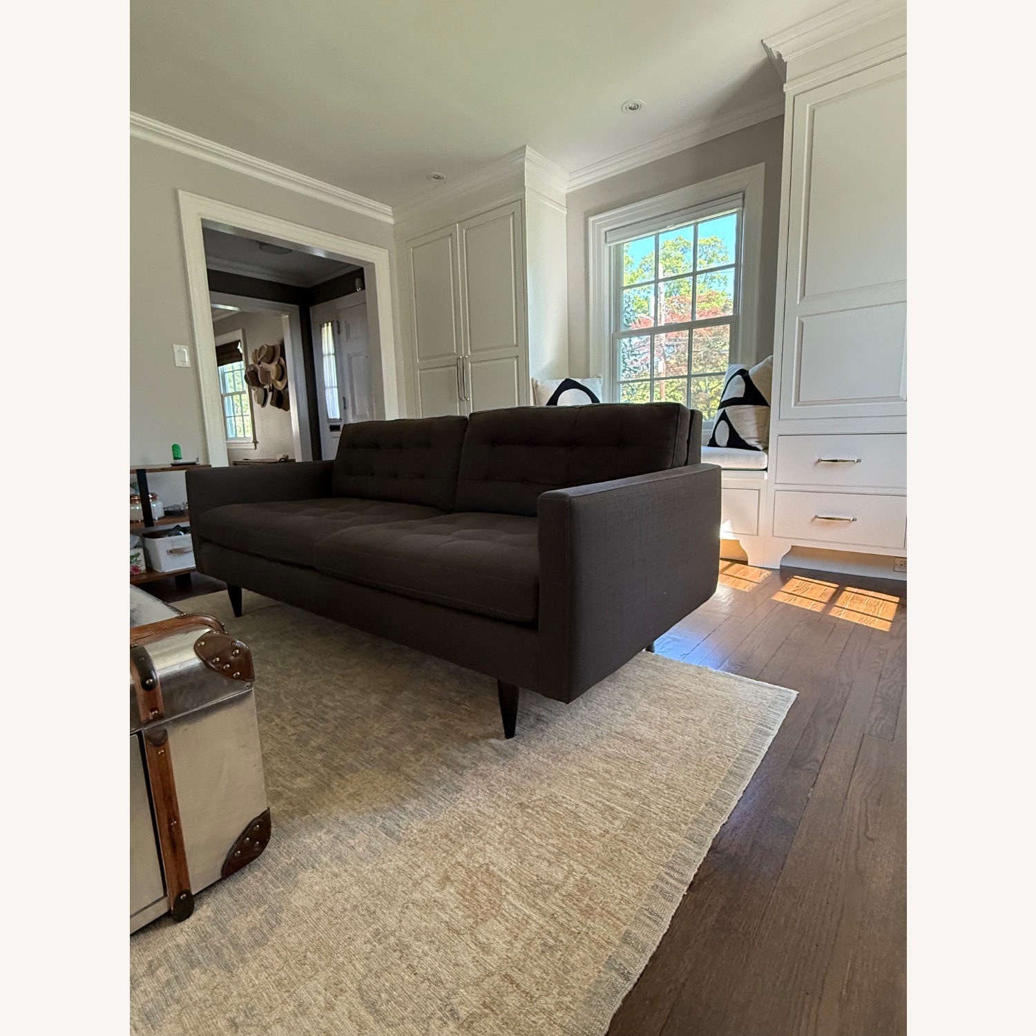 Crate & Barrel Petrie Couch 76” - image-6