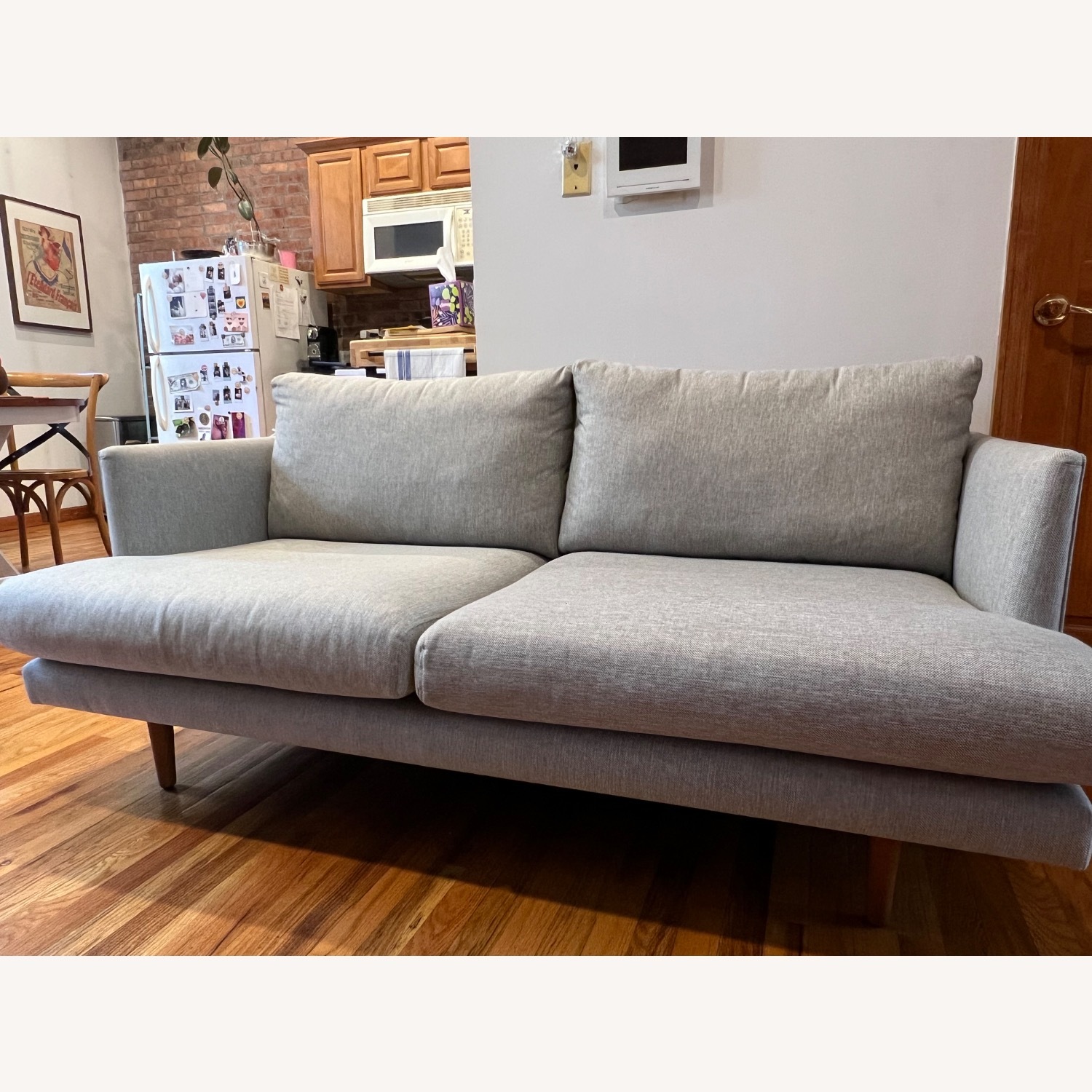 Article Burrard Light Gray Loveseat - image-2