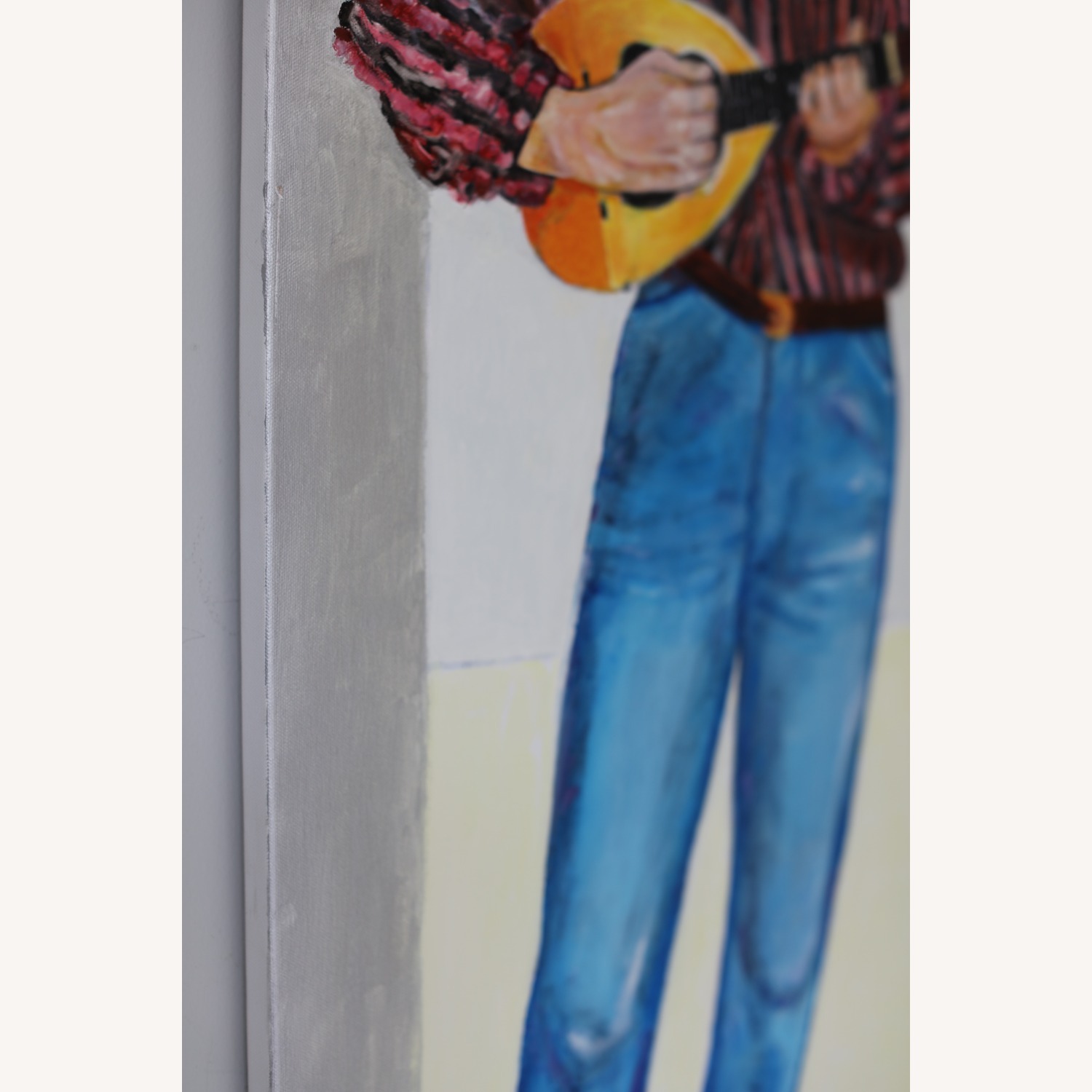 Original Oil Painting - Musician & Dancer - image-6