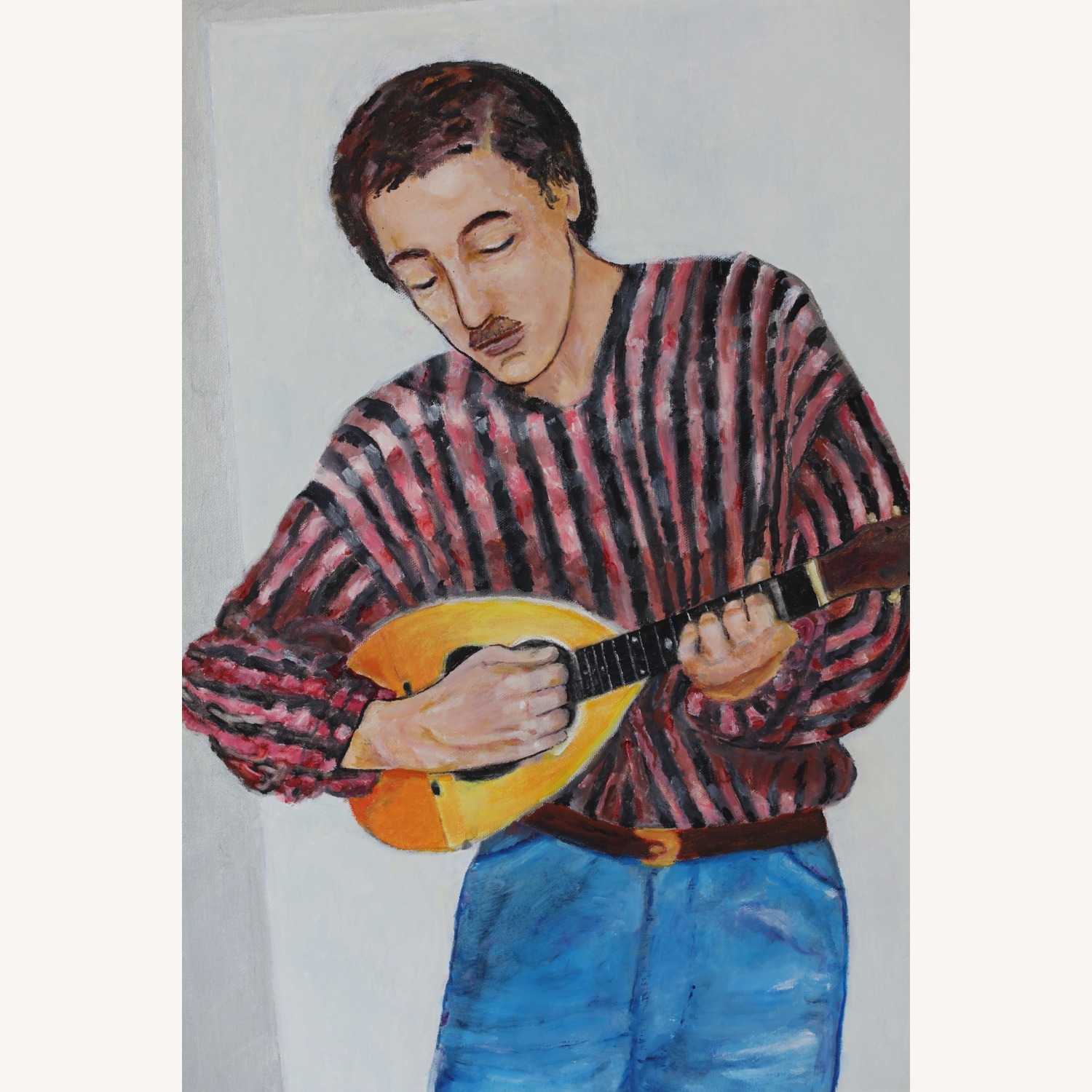 Original Oil Painting - Musician & Dancer - image-2