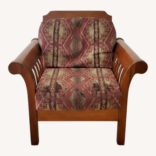 Used Stickley Audi & Co. Dark Brown Wood Accent Chairs for sale on AptDeco