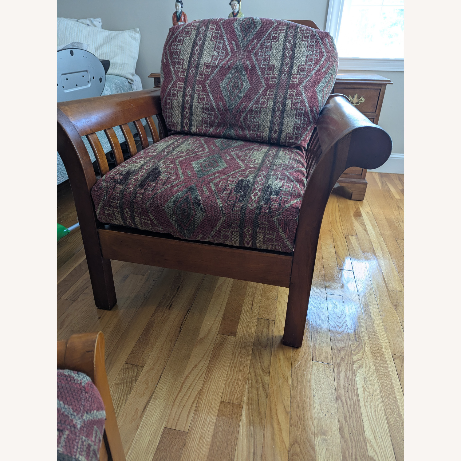 Stickley Audi & Co. Dark Brown Wood Accent Chairs - image-2