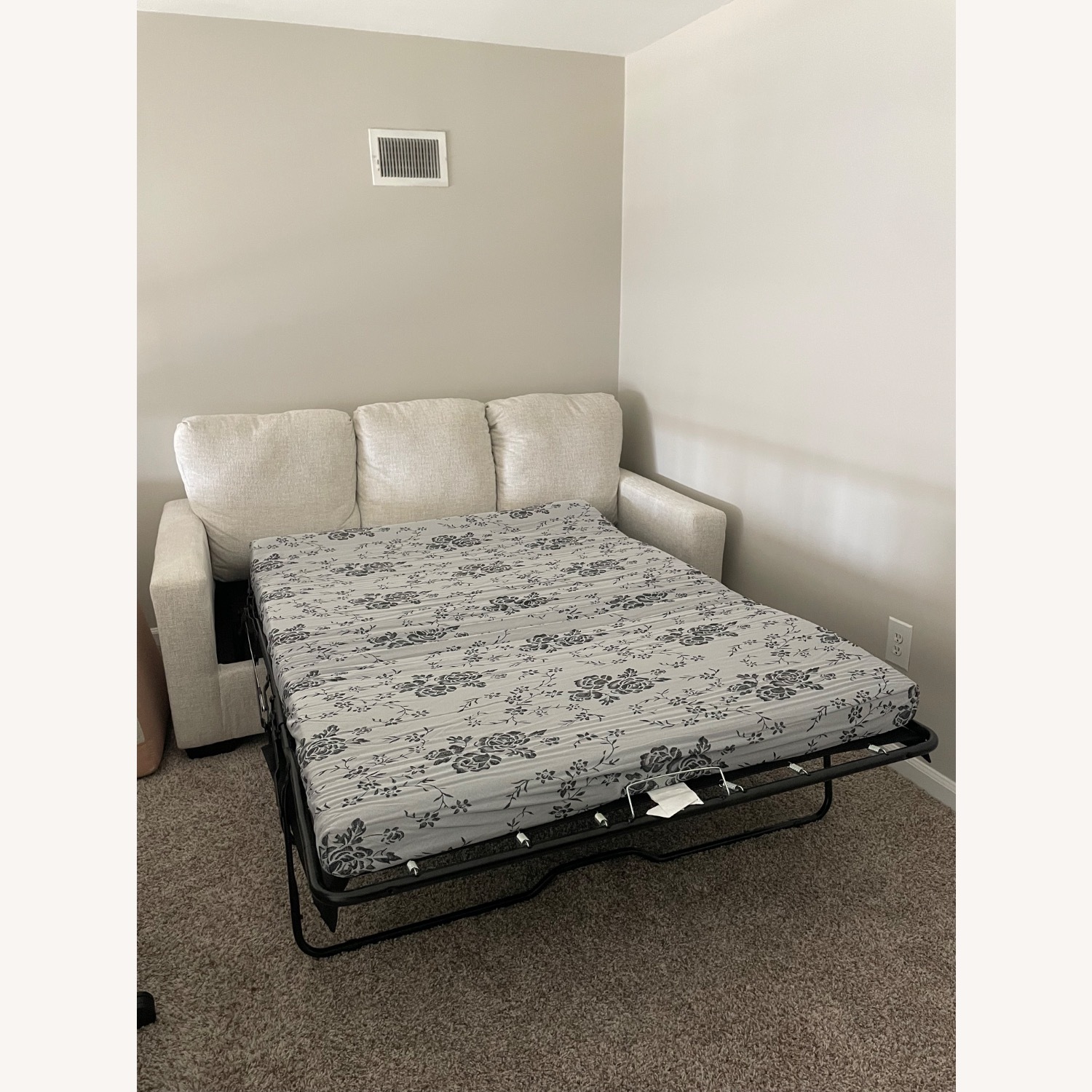 Ashley Furniture Rannis Natural Sleeper Sofa - image-3
