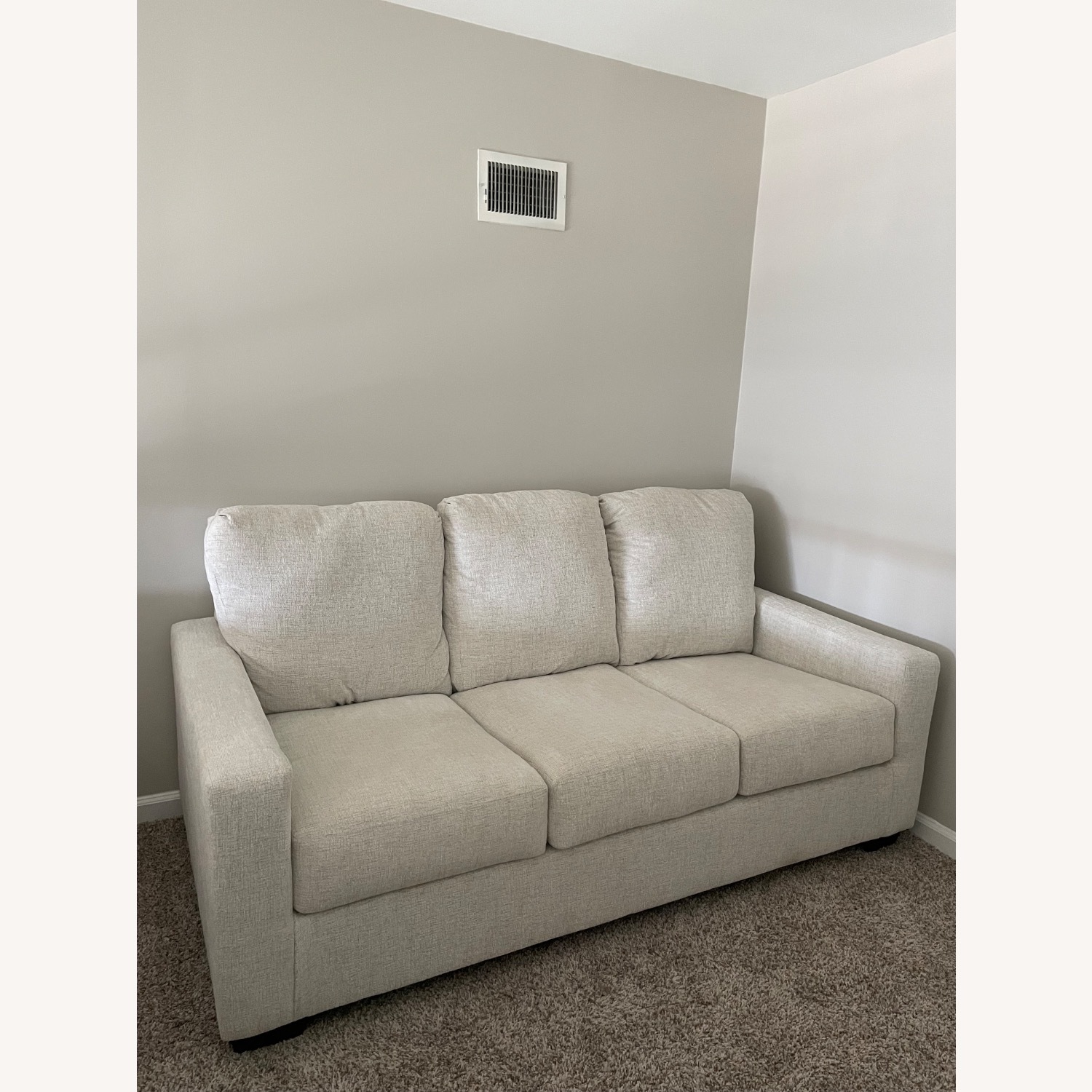 Ashley Furniture Rannis Natural Sleeper Sofa - image-1