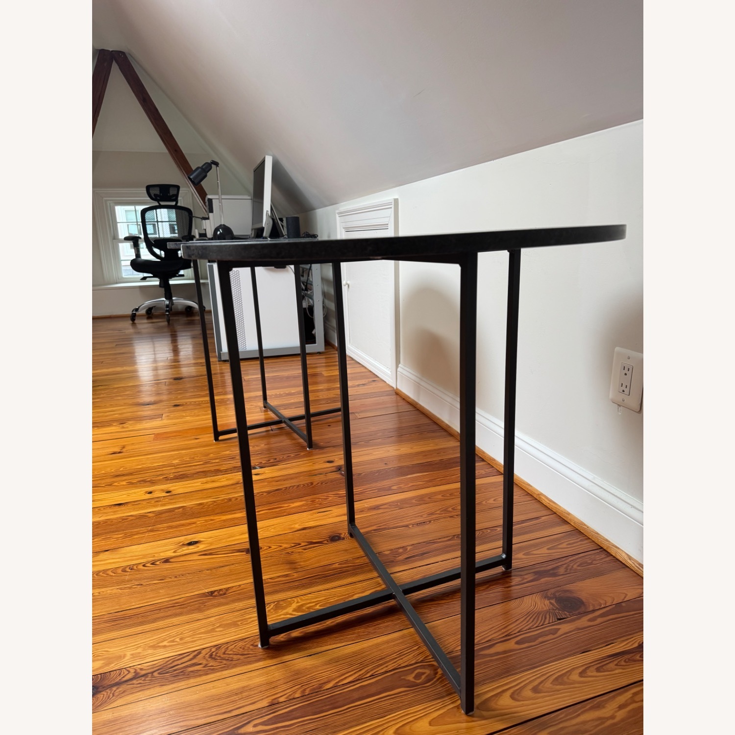 Room & Board Classic End Tables Steel Granite  - image-5