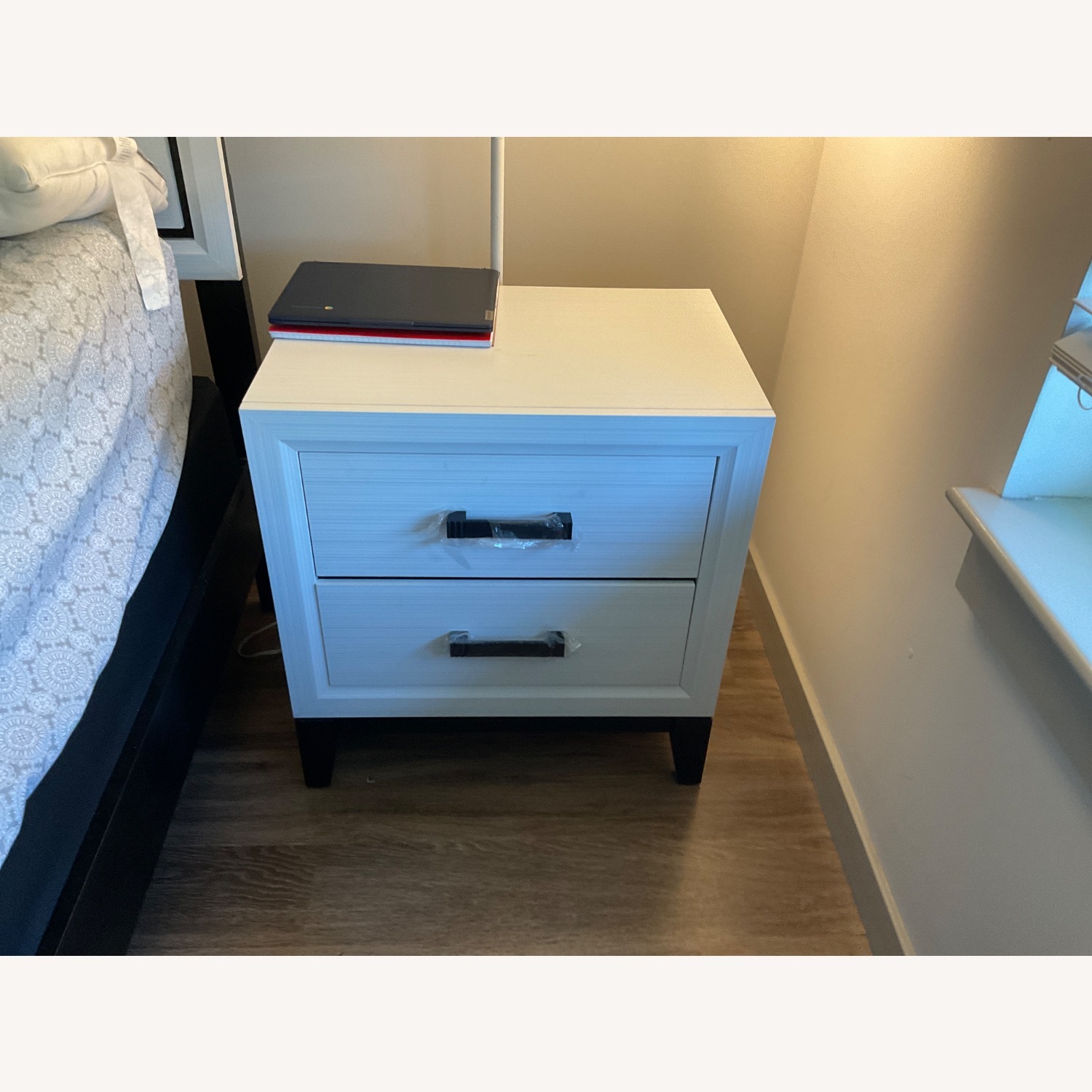 Bob's Discount Furniture White Nightstand - image-1