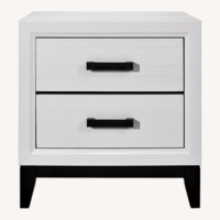 Bob's Discount Furniture White Nightstand