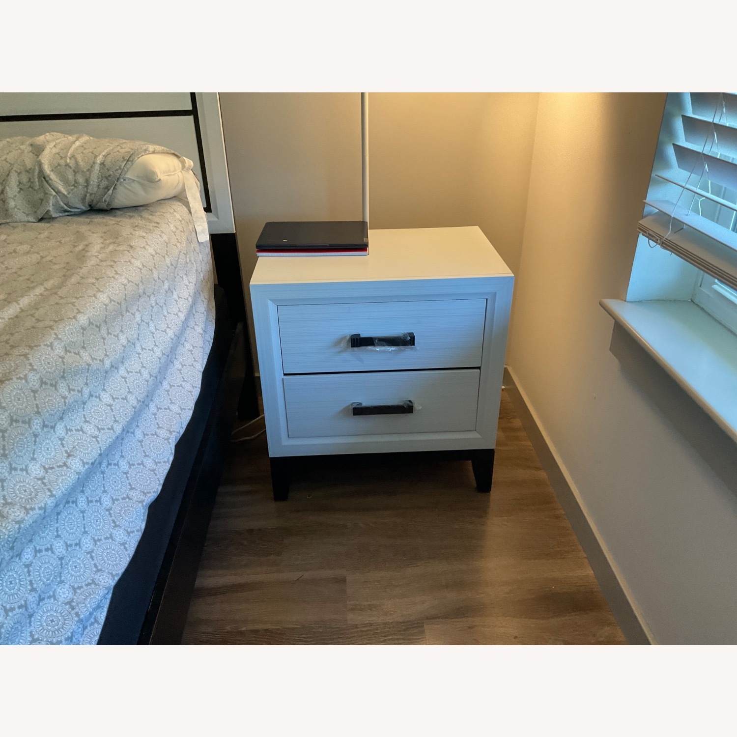 Bob's Discount Furniture White Nightstand - image-2