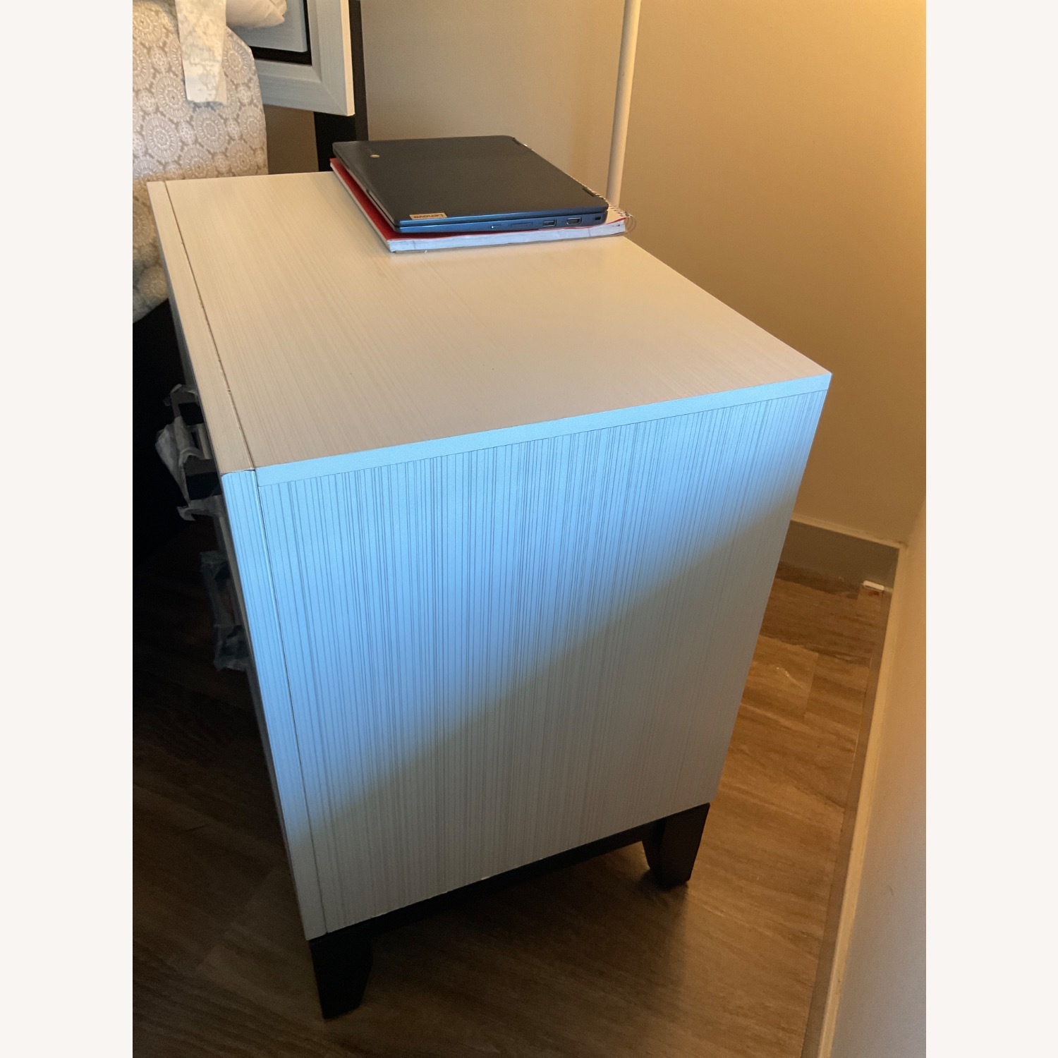 Bob's Discount Furniture White Nightstand - image-3