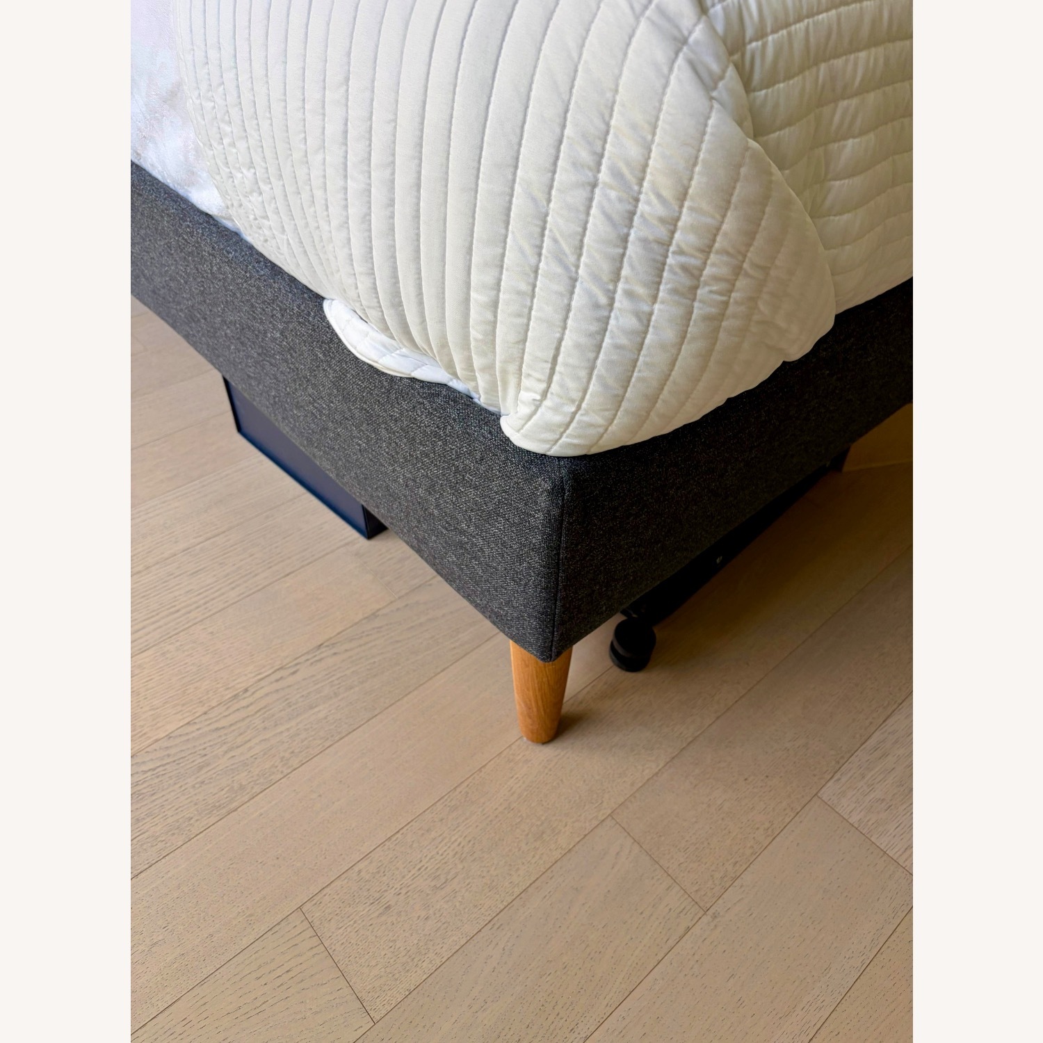 IKEA IDANÄS Dark Grey Bed Frame - image-6