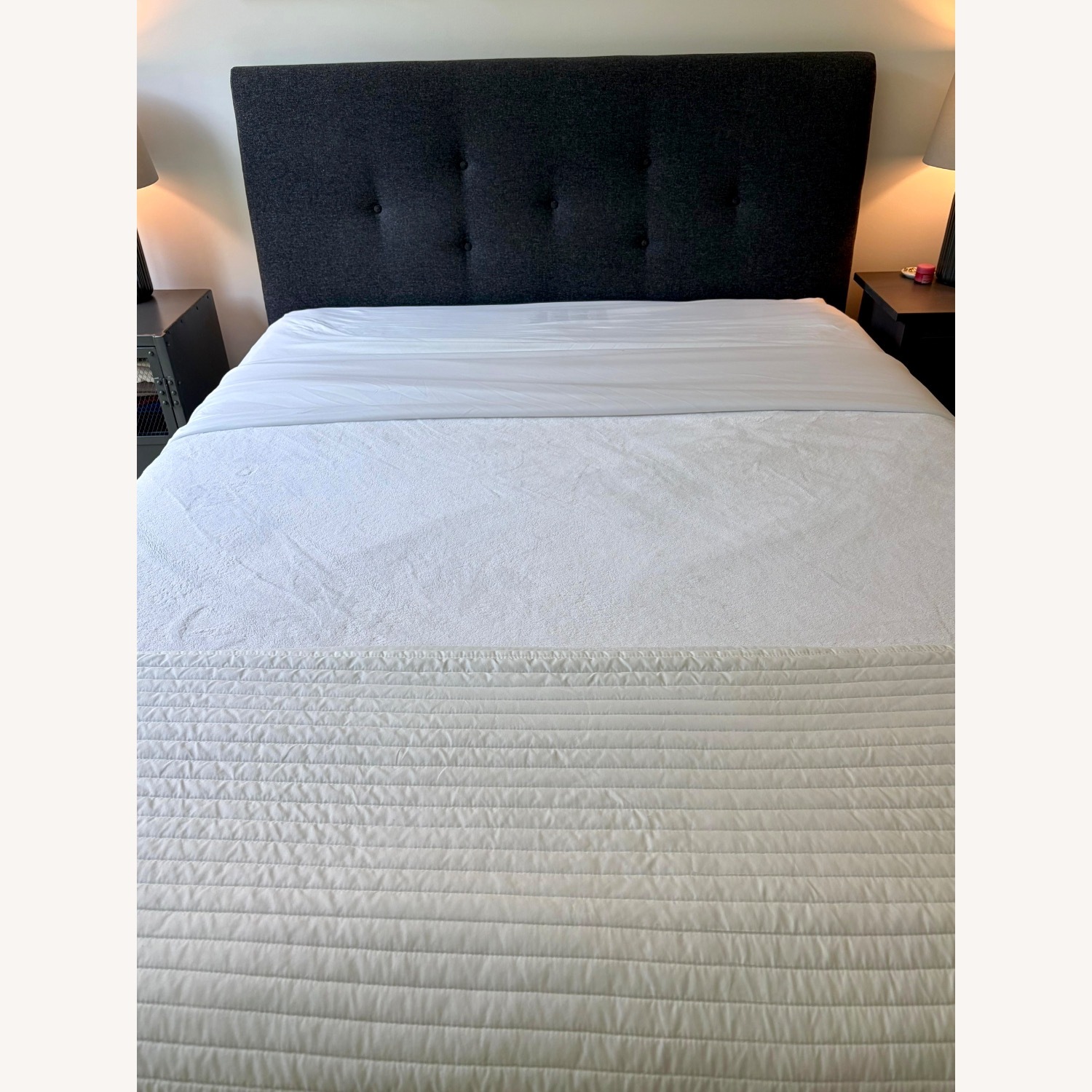 IKEA IDANÄS Dark Grey Bed Frame - image-4