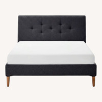 IKEA IDANÄS Dark Grey Bed Frame