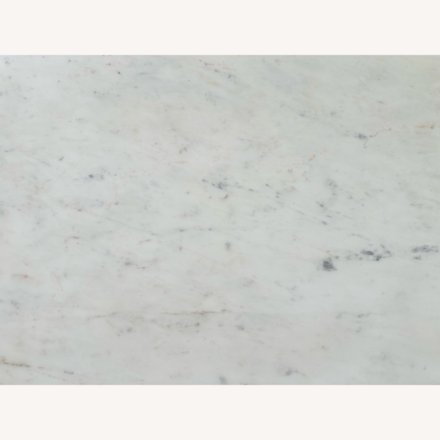 West Elm Neve White Marble Coffee Table - image-3