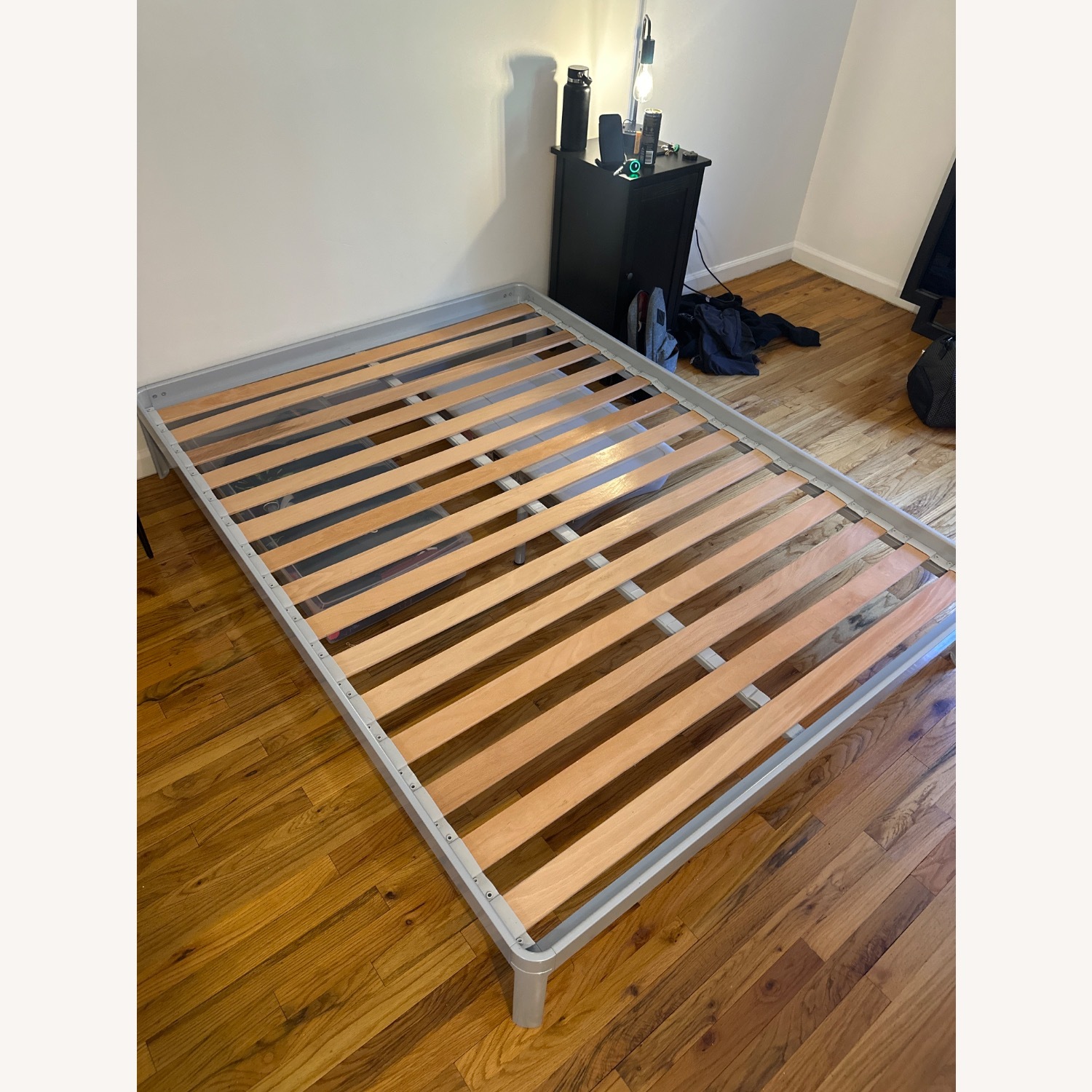 Design Within Reach Min Light Gray Full Bed - image-3