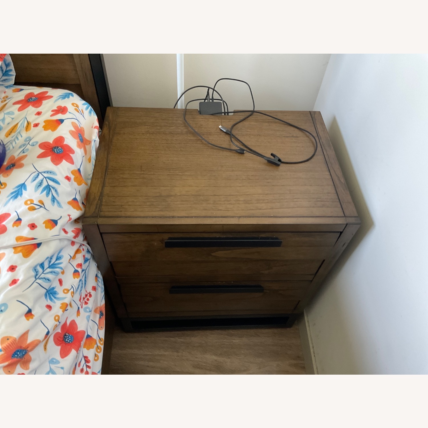 Bob's Discount Furniture Dark Brown Nightstand - image-2