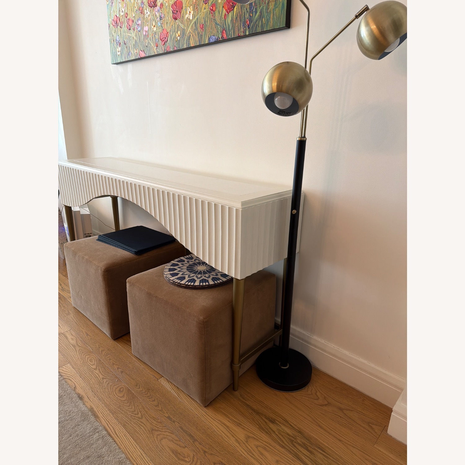 White Console Table - image-3