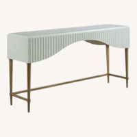 White Console Table