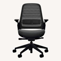 Steelcase Series 1 Black Fabric Office Chair
