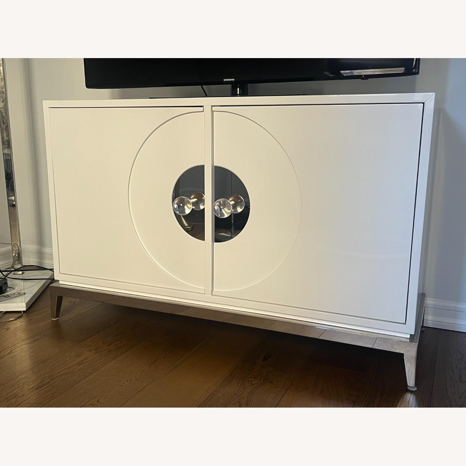 Jonathan Adler Channing White Lacquer Sideboard - image-1