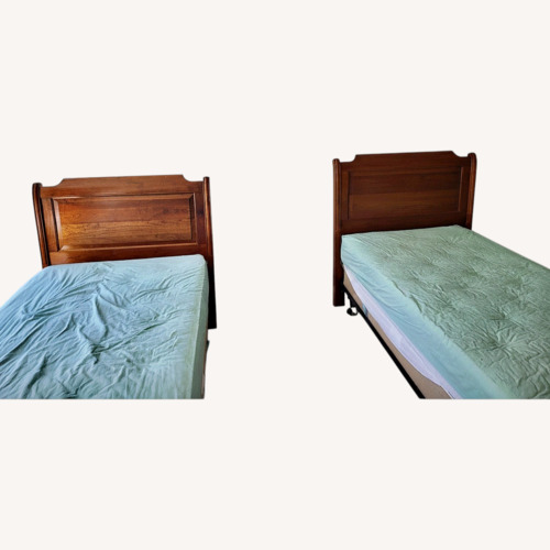 Used Stickley Audi & Co. matching Twin Headboards for sale on AptDeco