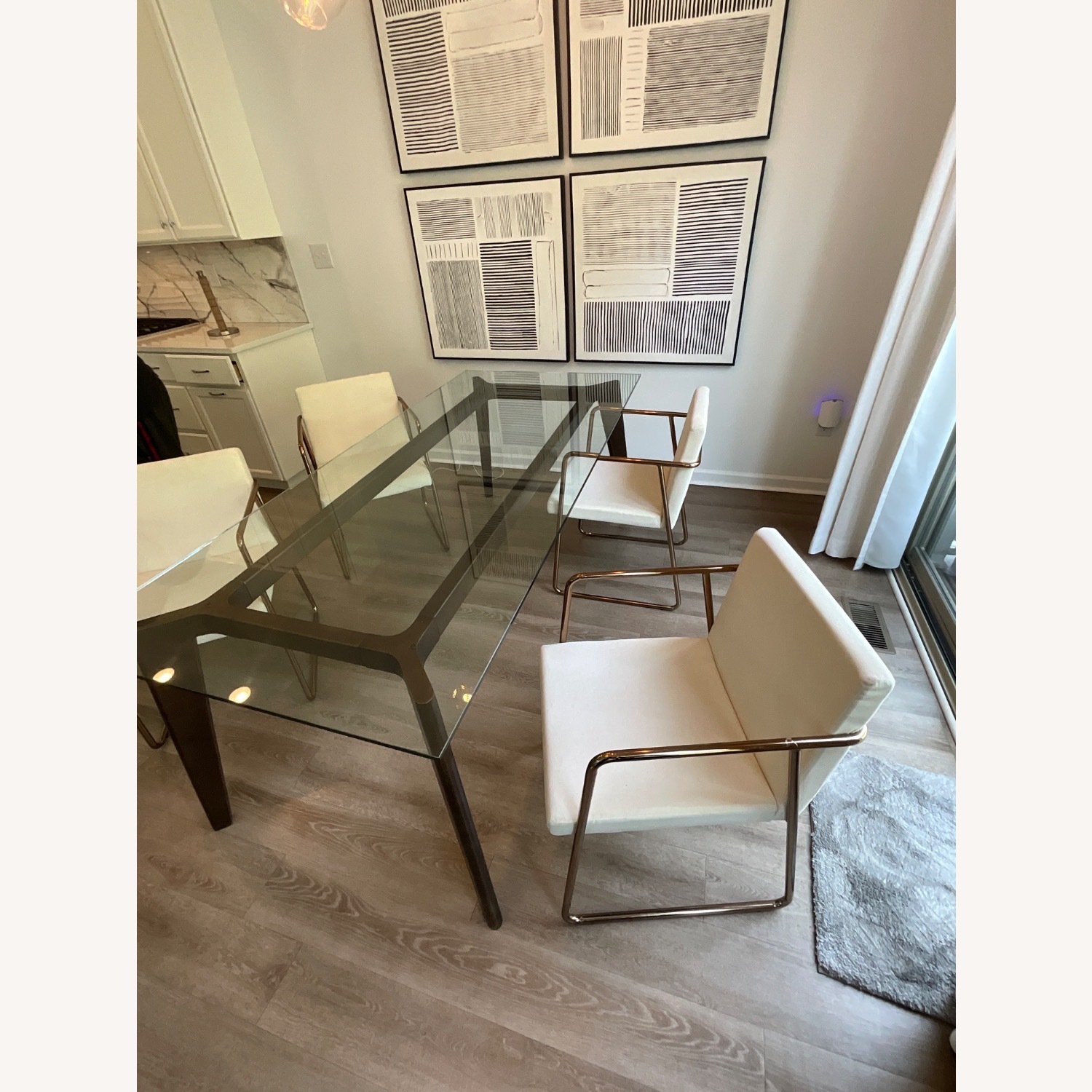 CB2 Harper Brass Table - image-3