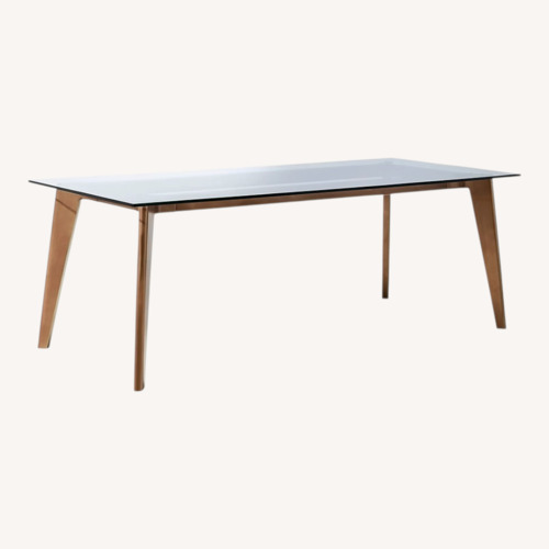 Used CB2 Harper Brass Table for sale on AptDeco
