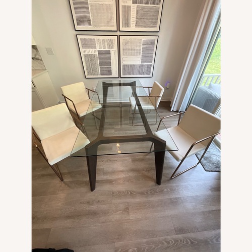 Used CB2 Harper Brass Table for sale on AptDeco