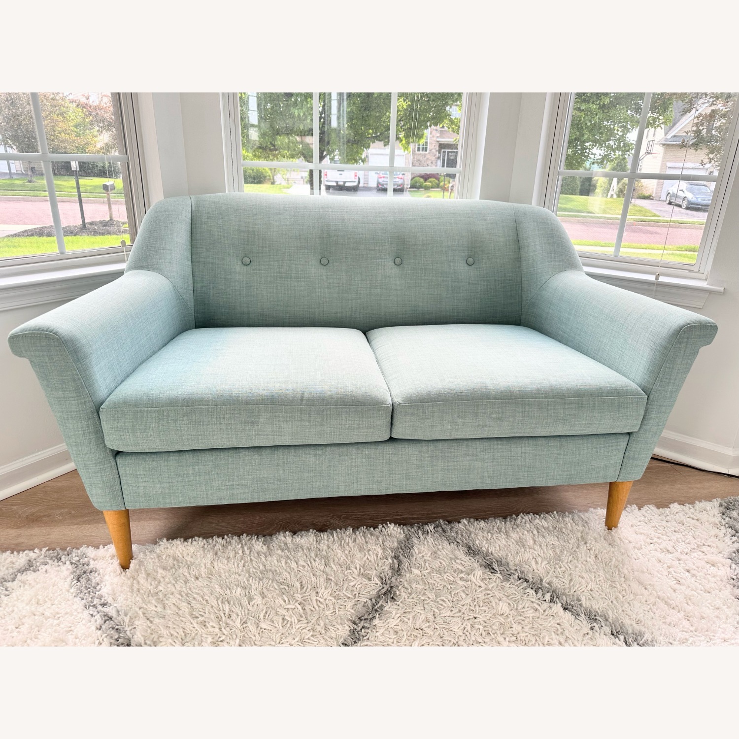 West Elm Finn Loveseat - image-2