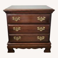 Vintage/Antique Finds Dark Brown Nightstand