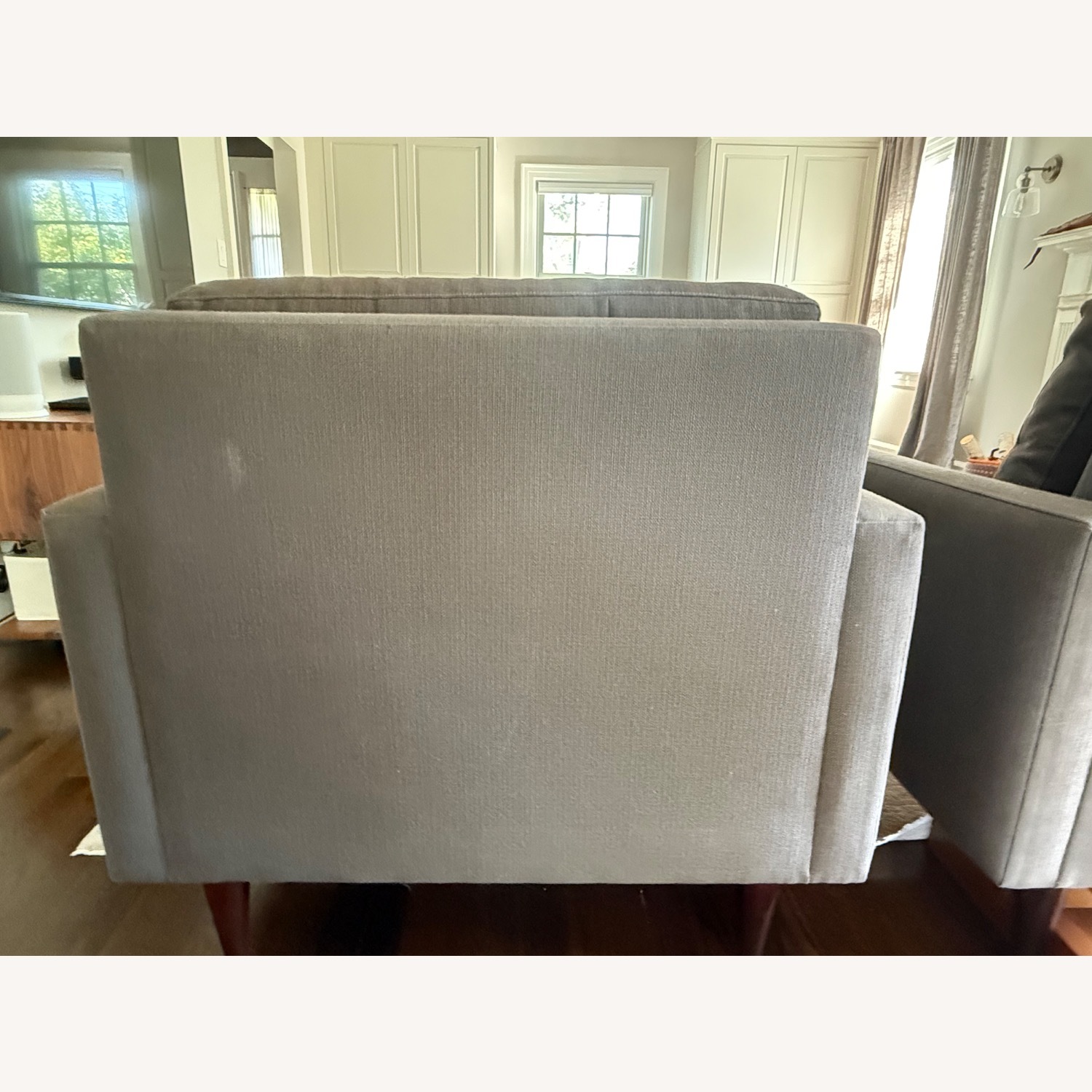 Crate & Barrel Petrie Midcentury Chair - image-8