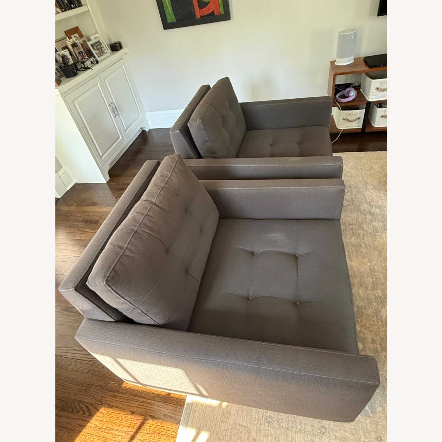 Crate & Barrel Petrie Midcentury Chair - image-10