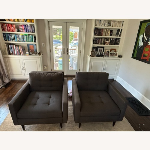 Used Crate & Barrel Petrie Midcentury Chair  for sale on AptDeco