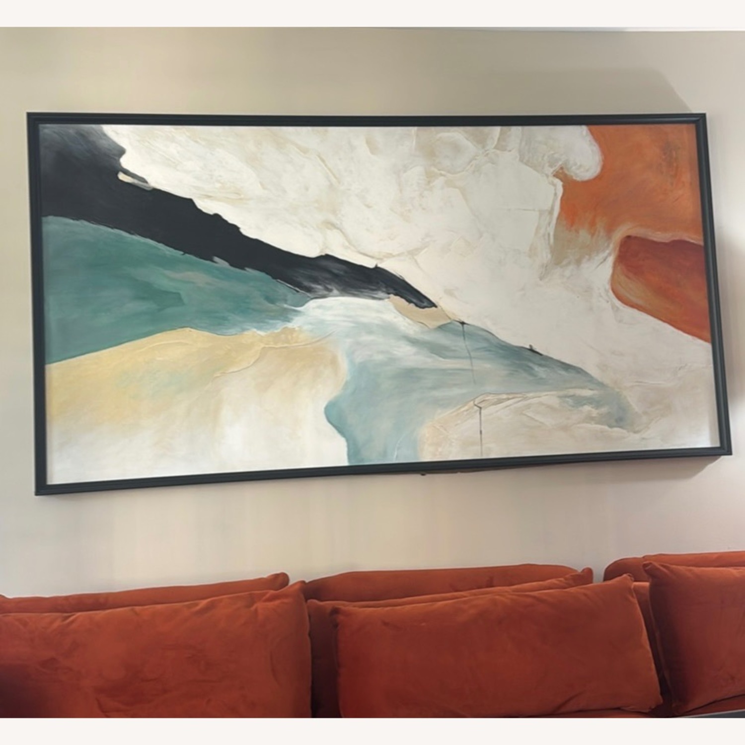 Large Contemporary Abstract Painting (80” x 40”) - image-2