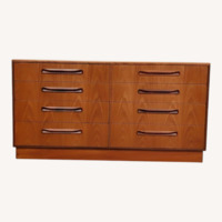 Vintage Mid Century Modern Teak Dresser by G Plan