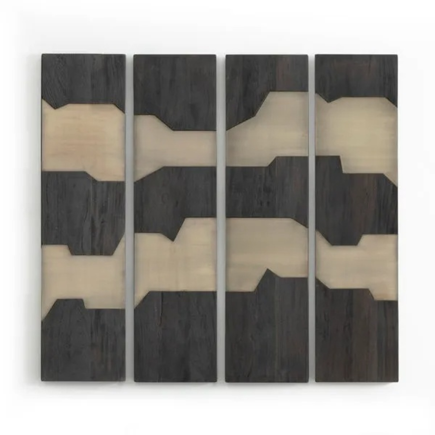 Four Hands Maya Black Wood Wall Decor - image-5