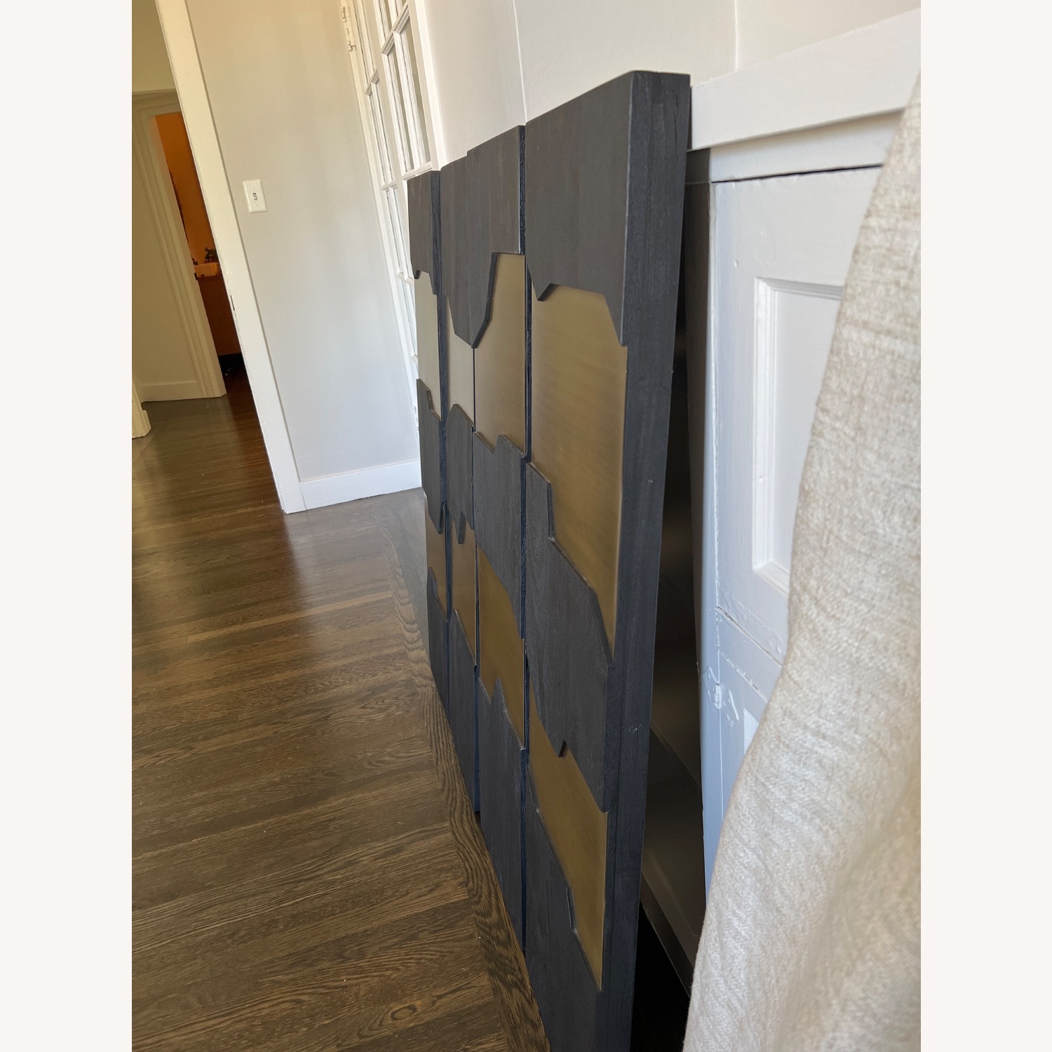 Four Hands Maya Black Wood Wall Decor - image-2
