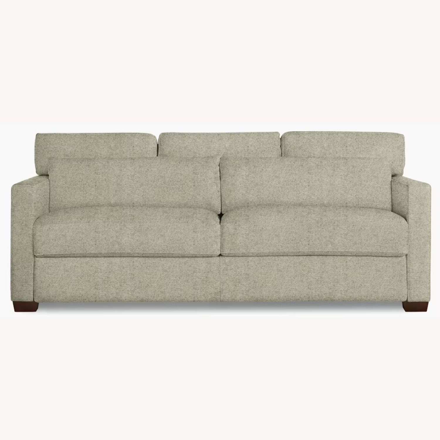 Design Within Reach Blue Fabric Sleeper Sofa - image-6