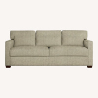Design Within Reach Blue Fabric Sleeper Sofa