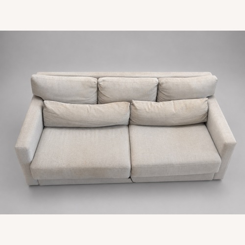 Used Design Within Reach Blue Fabric Sleeper Sofa for sale on AptDeco