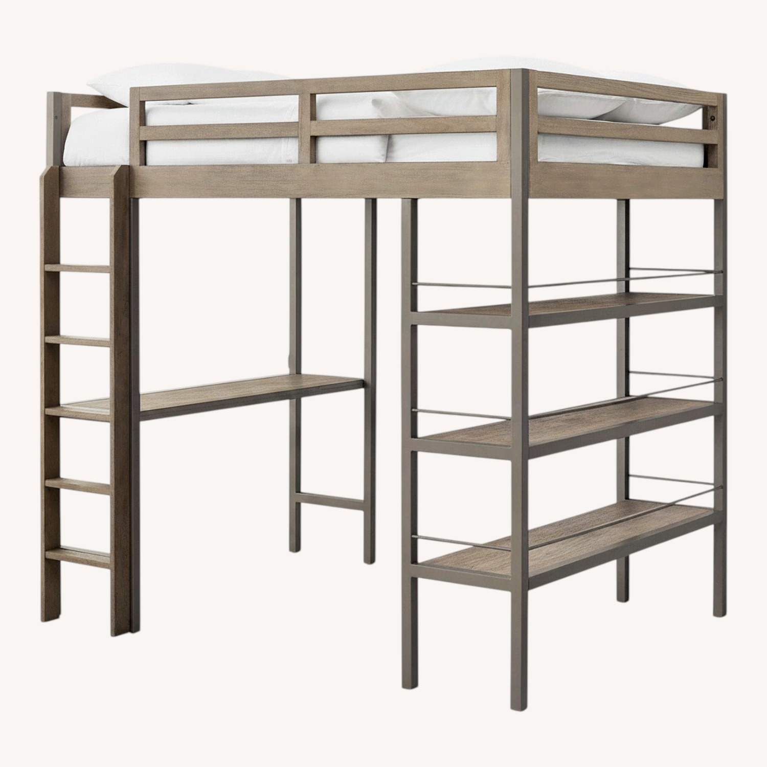 Restoration Hardware Kieran Study Loft Bed - Twin - image-0